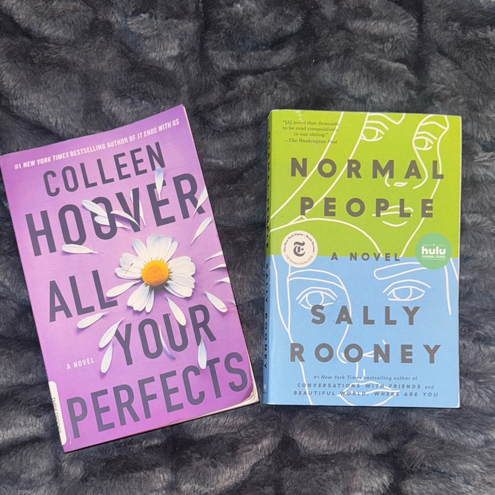 Colleen Hoover and Sally Rooney Novels